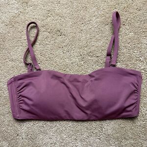 NWT Andie Swim “The Bora Bora Top” Bandeau w/ Removable Strap - S